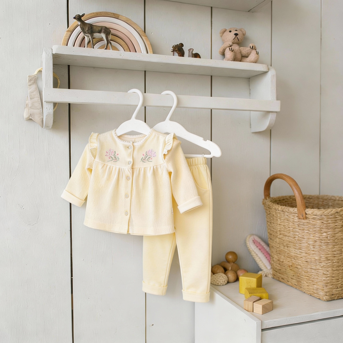 Soft Butter Yellow Set