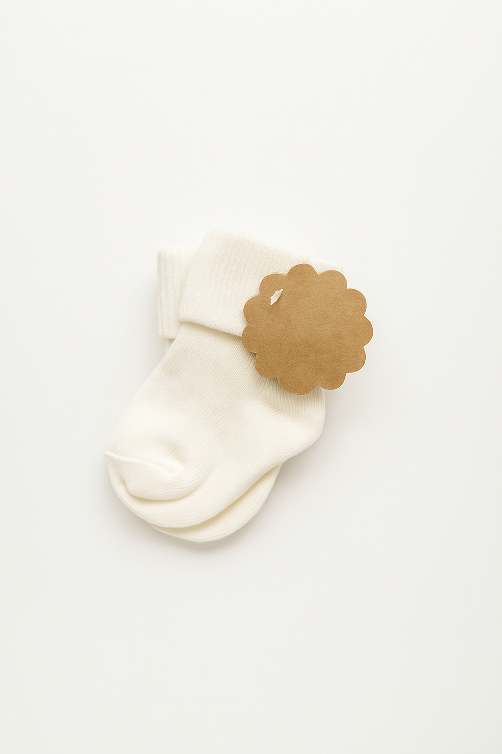 Soft Ivory Baby Socks - Bundel van 2 paar